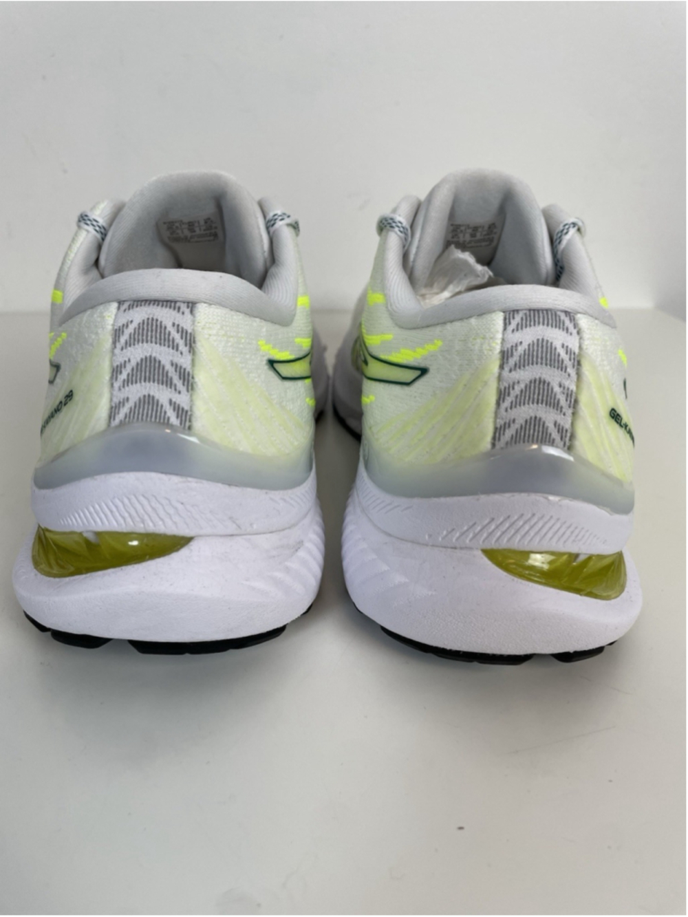 Asics Gel Kayano 29 Running Shoes Women’s 8.5 White Velvet Pine Sneakers - Picture 6 of 15